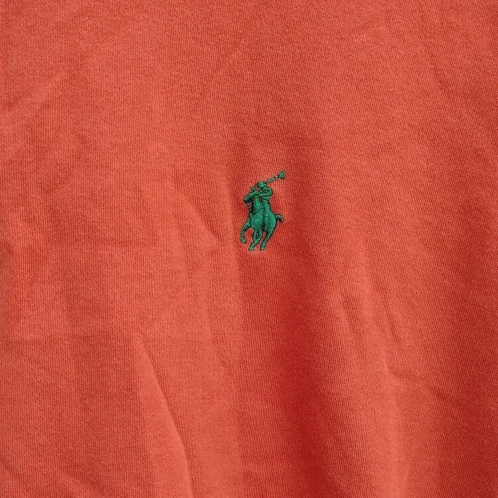 Ralph Lauren Polo Men's Solid Orange Short Sleeve Polo Shirt XXL